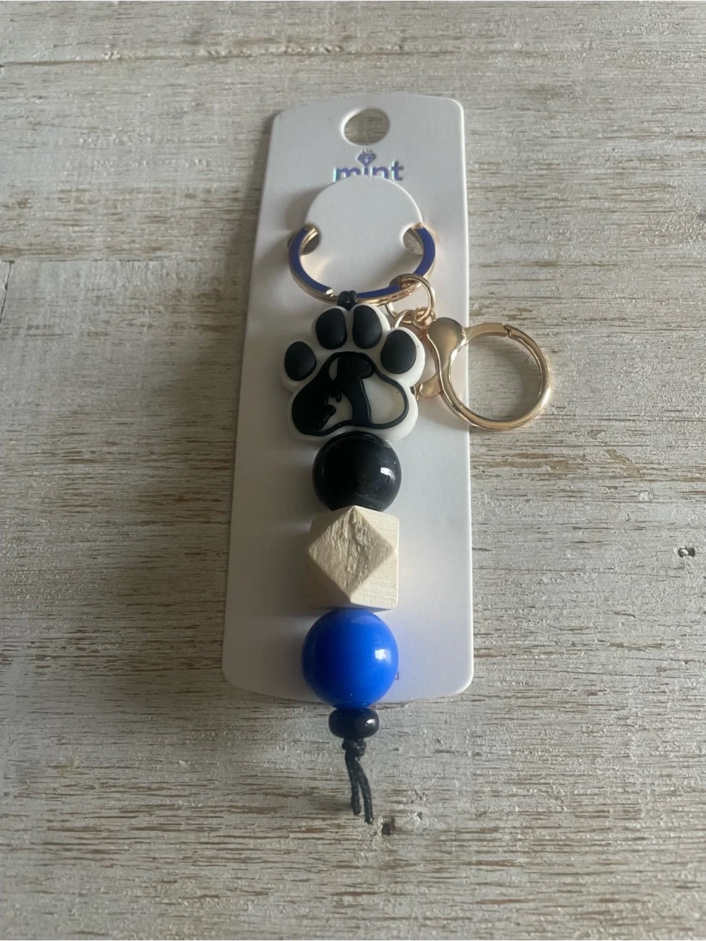 Paw Keychain Bag Charm - Pick One